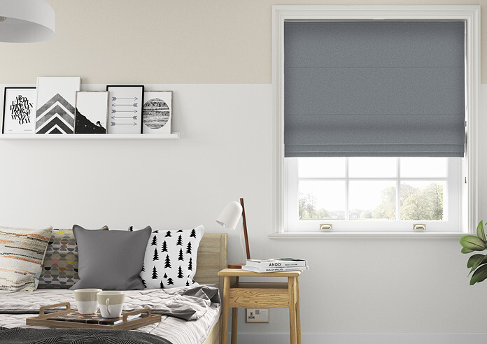 Oslo, Carbon - Roman Blind - Image 3
